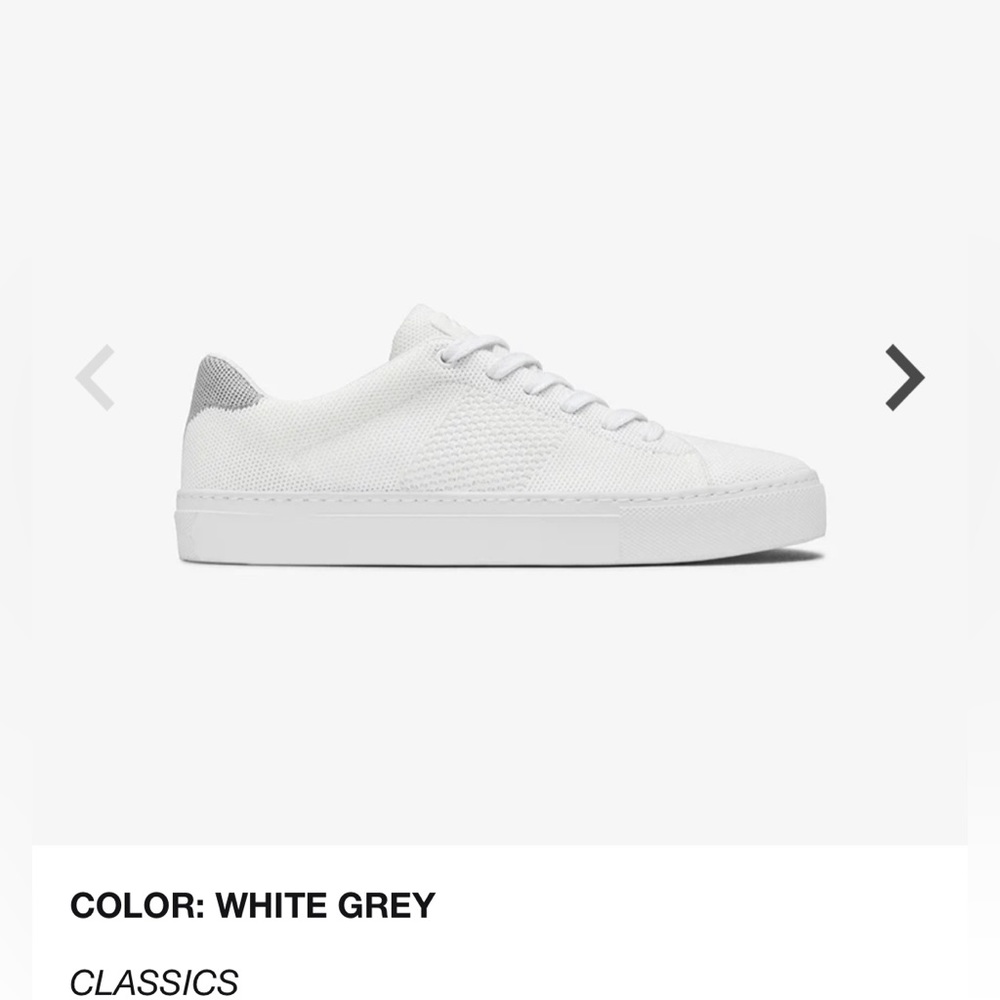 Greats size 7 - The Royal Knit Grey and White